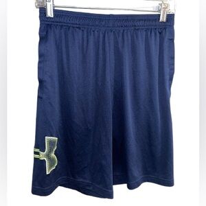 under armor- navy shorts